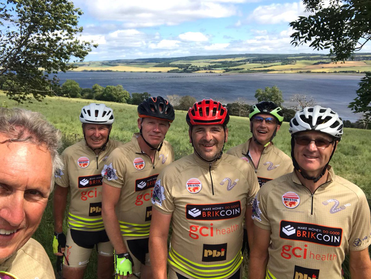 LEJOG2020's tweet photo. The team have had a fantastic challenge &amp; always arrived back after each leg with a smile on their face! They’ve had all weathers and pushed on through it all! If anyone would like to donate or share our cause, there is still time to do so if you are able! https://t.co/AuDbXfd9ph https://t.co/cbg4PdKWcq