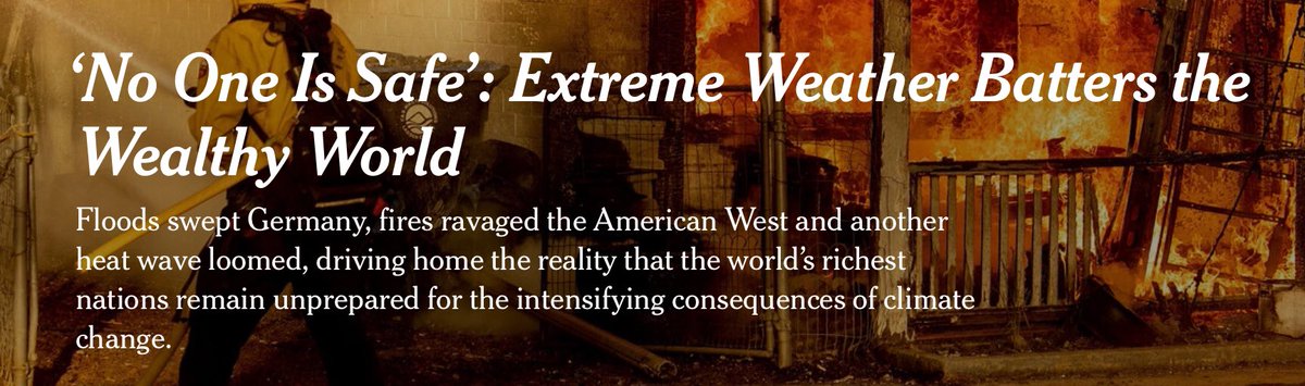 NYT claims ‘no one is safe’ from extreme weather: Dr. Pielke responds: ‘I can’t get over how egregiously wrong this NYT article is’ – People ‘have never in all of history been more safe in the face of weather & climate extremes’