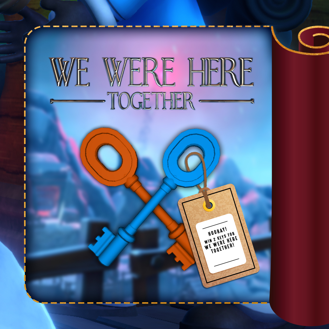 WeWereHereGame's tweet photo. Are you enjoying our We Were Here Together the Demo and now you want more? Good! Because today we are giving away two Steam keys! 🗝️

Make sure to follow us and to retweet this post, we will pick one lucky explorer ✨

#ChristmasInJuly | #WeWereHere | #Demo https://t.co/Zv22LO8mXS