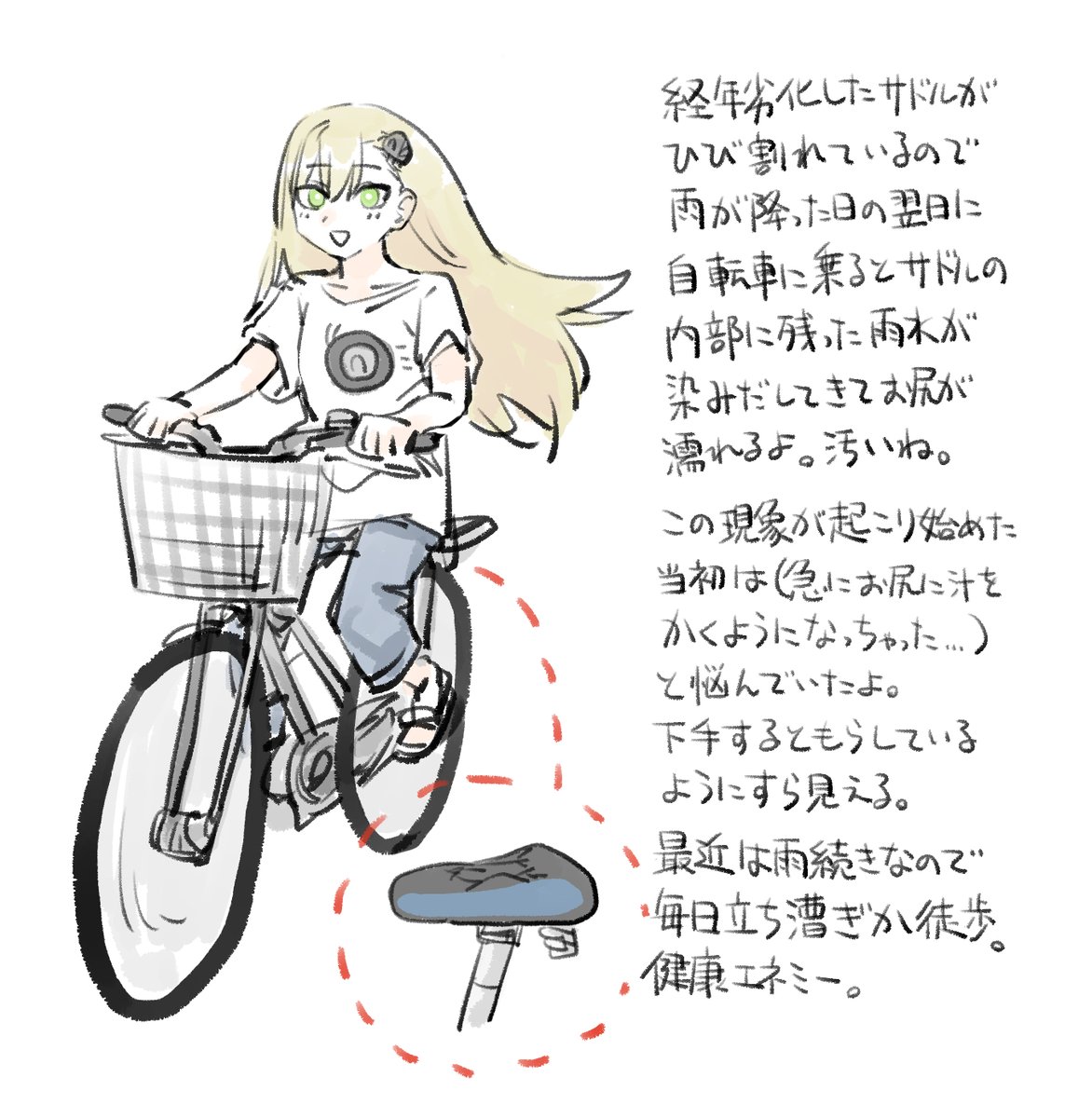 いい加減にカバーを買います🚲 