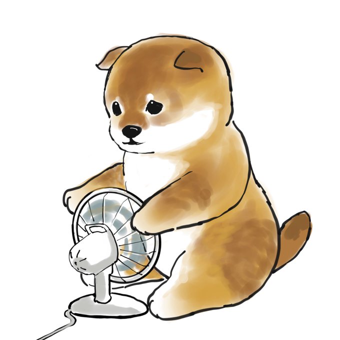 「shiba inu sitting」 illustration images(Latest)｜4pages