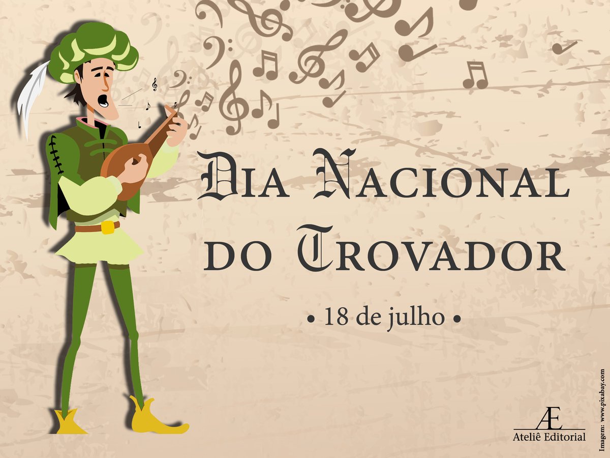 atelieeditorial's tweet photo. E tem #post no #BlogAtelie sobre o #trovador https://t.co/StzzM8Igzx