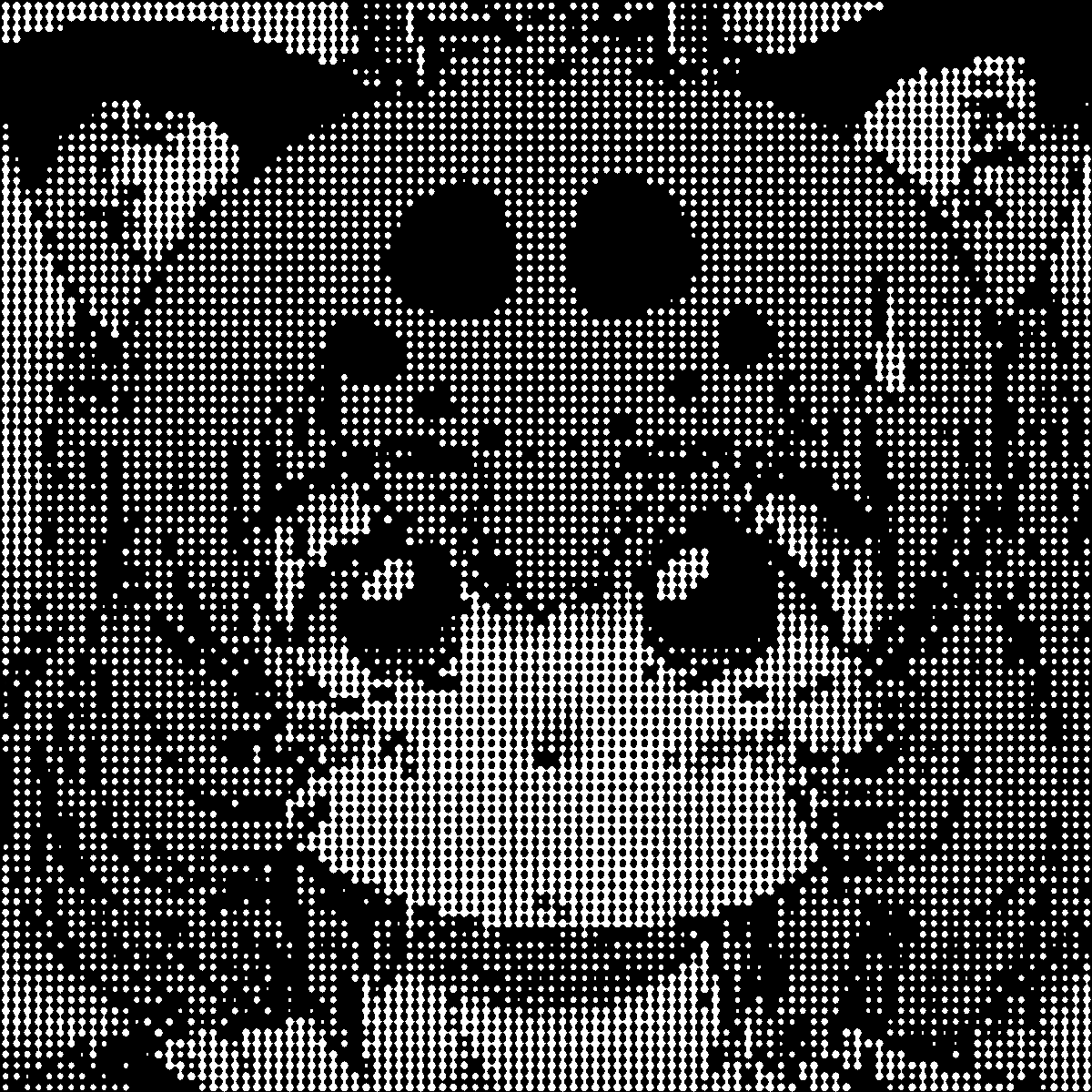 #見た人もなにか無言で白黒の何かをあげる 