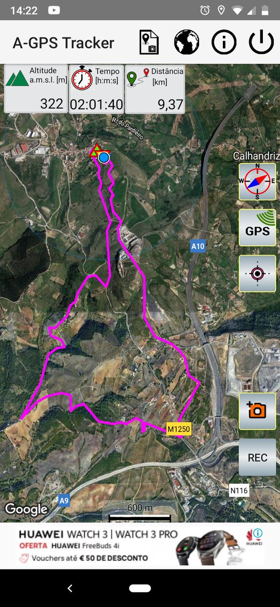 4,36 km/h.
Tenho de andar mais depressa.
