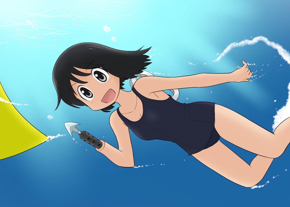 #くっそ暑いので涼しげな画を上げよう 