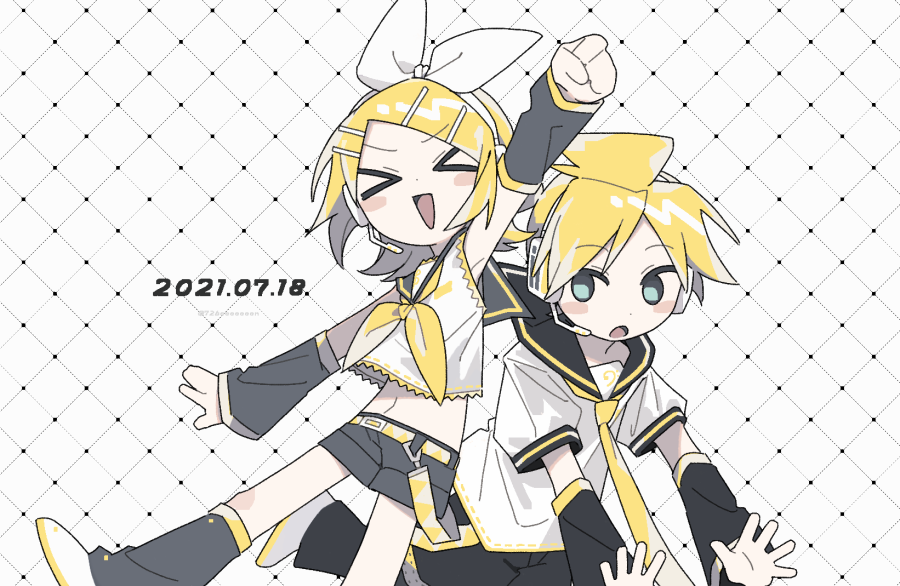 鏡音レン ,鏡音リン 「act2 13th 」|な！のイラスト