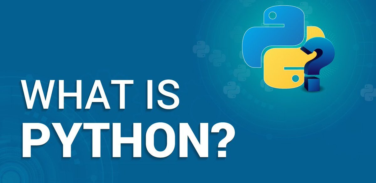 AlphonseBrando2's tweet image. 6 Real-world Applications of Python

Python is one of the most easy to learn and widely used programming language. Let&apos;s uncover its applications.

A Mega Thread 🧵 👇🏼 #100DaysOfCode #Python #MachineLearning #DataScience
#Web #app #AI