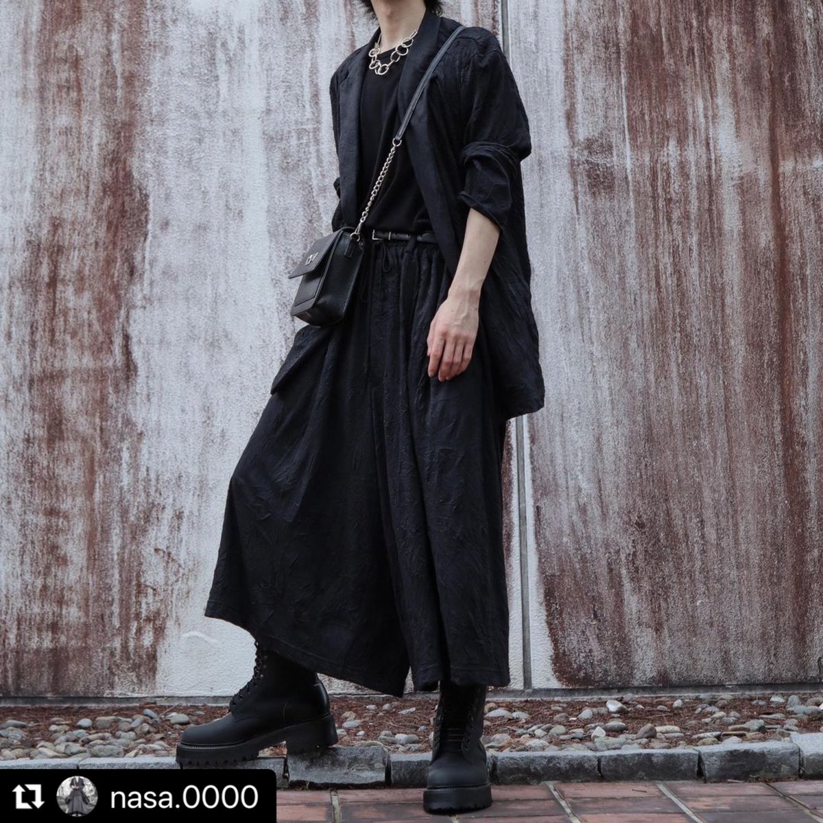 Yohji Yamamoto S'YTE コットンタイプライター セットアップ - eldror