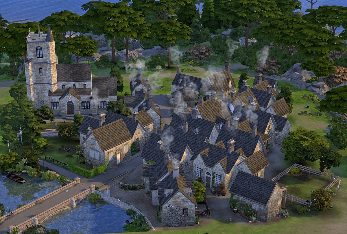 Simoniona1's tweet photo. Herzlich willkommen in England und viel Spaร beim Erkunden von Castle Combe.
Welcome to England, have fun exploring Castle Combe.
No CC, no mods, EA-ID: Simoniona
๐
#showusyourbuilds #Sims4 #TheSims4 #CastleCombe #Wiltshire @TheSims
https://t.co/qjypHmDs3c https://t.co/Rs7i08jpEp