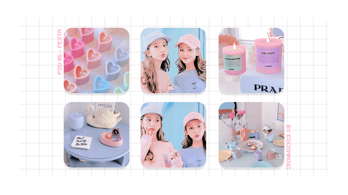 ꘎♡━━━━━━━━━━━━━━━♡꘎
　　
　　　　　PSD O5 — FESTA
　　　　　　　 by ego
　　
꘎♡━━━━━━━━━━━━━━━♡꘎