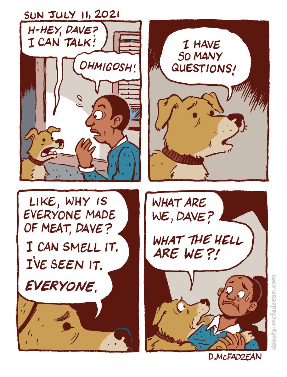 Omigosh

#comics #comicstrips #cartooning #dogs #meat #eightonezerofive 