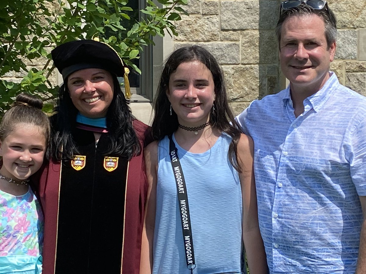 During our ceremony, albeit a year later, we were given a chance to thank our family for their support. I am not sure how I would have done this without their patience, love, sacrifice, and unwavering support.  I feel like we all earned this degree!  #May2020happenedinJuly2021