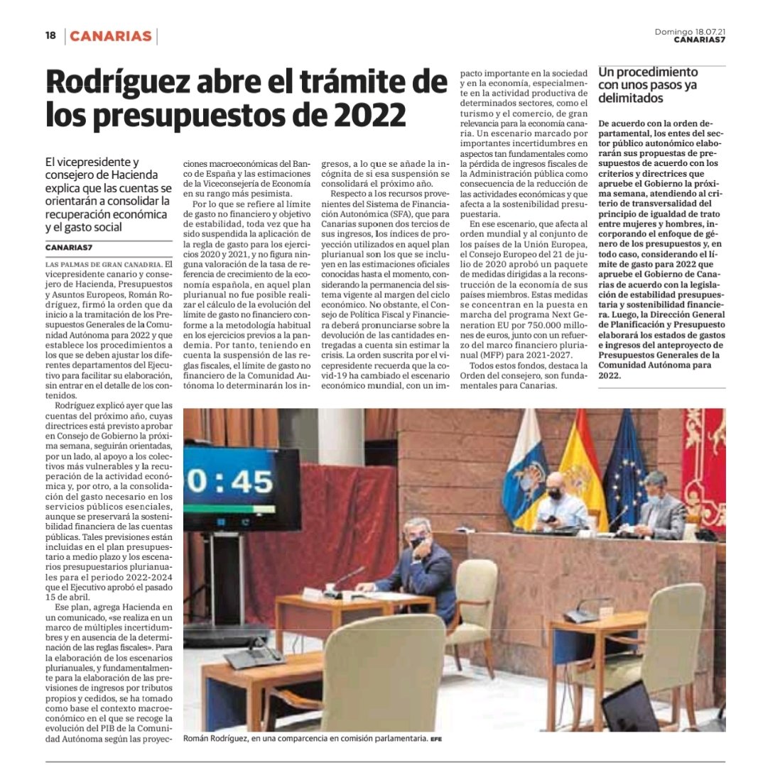 RomanRodWeb's tweet photo. Con la firma de la Orden correspondiente, se inicia la tramitación presupuestaria para 2022. Unas cuentas para apoyar a los más vulnerables, la recuperación económica y la consolidación del gasto público. El actual escenario de incertidumbre requiere responsabilidad y compromiso. https://t.co/oLq17PPqpW