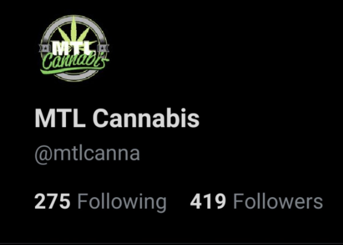 MTL Cannabis tweet media