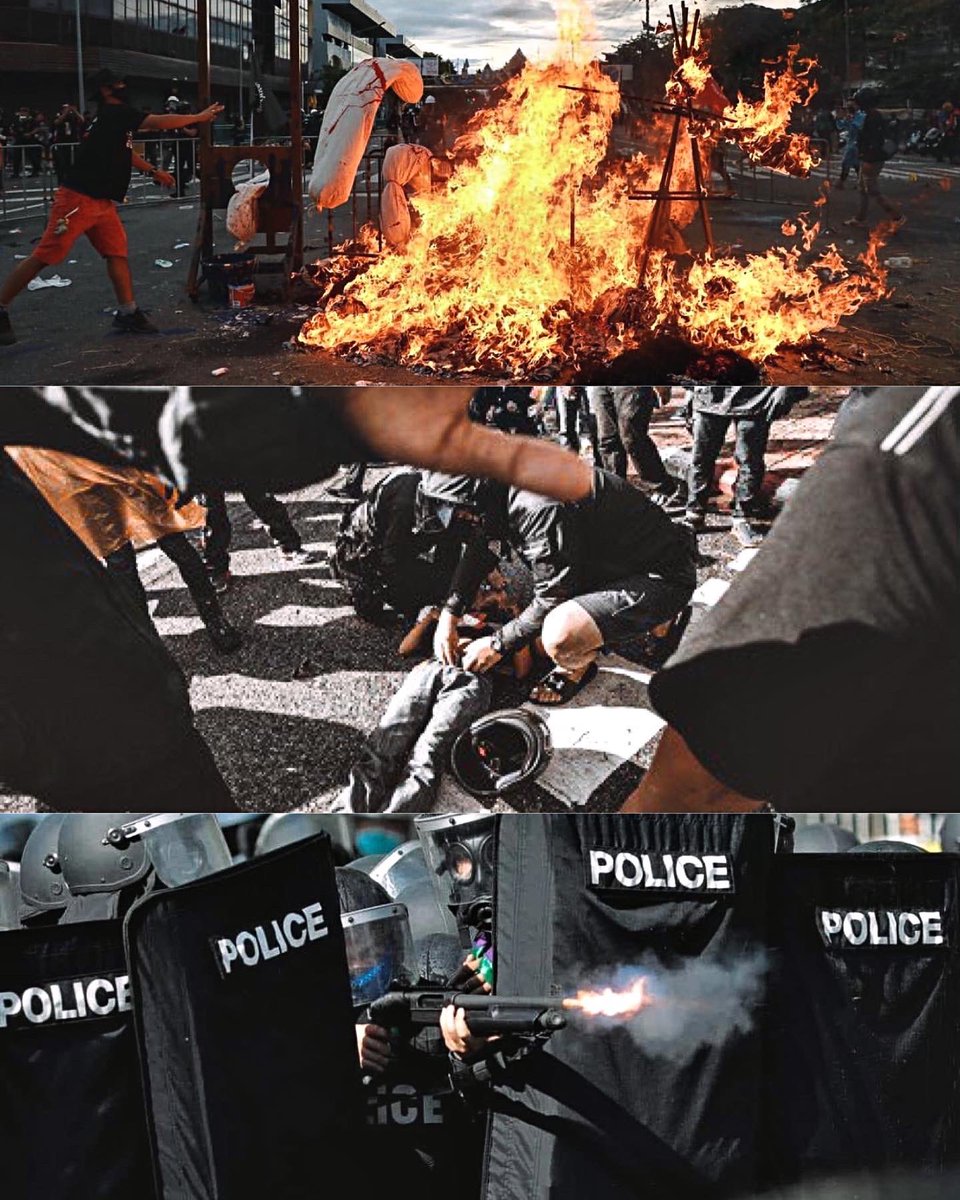 JoeChonlawit's tweet photo. Peaceful Thai protestors demanding mRNA vaccines and the military-backed government to resign. But got RUBBER BULLETS, TEAR GAS, and VIOLENCE in return. This won’t end until we see justice and those responsible MOST SEVERELY PUNISHED. 🔥🔥🔥 #WhatsHappeningInThailand #ม็อบ18กรกฎา https://t.co/lYEFAiSGWp
