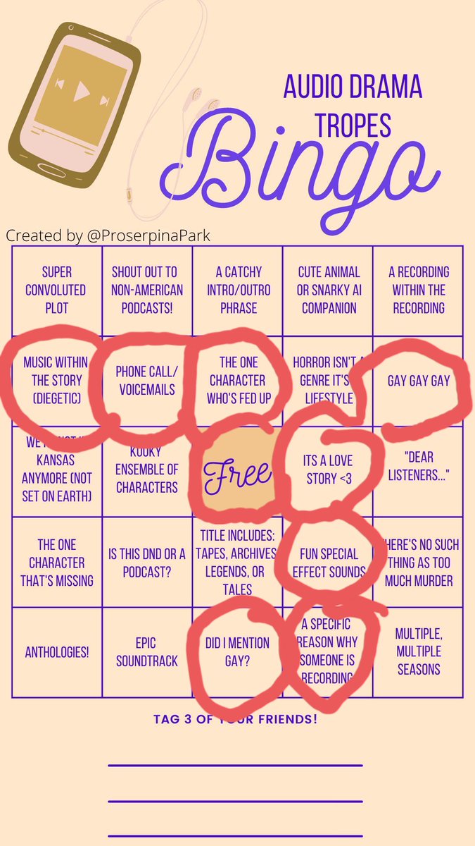The Path Down (@thepathdown) on Twitter photo So close to a bingo, and yet so far....
Tagging: <a href="/TheViridianWild/">The Viridian Wild Podcast</a> <a href="/DeathbyDyingPod/">Death By Dying Podcast</a> and <a href="/desperado_radio/">Desperado Podcast</a>! So close to a bingo, and yet so far....
Tagging: <a href="/TheViridianWild/">The Viridian Wild Podcast</a> <a href="/DeathbyDyingPod/">Death By Dying Podcast</a> and <a href="/desperado_radio/">Desperado Podcast</a>!