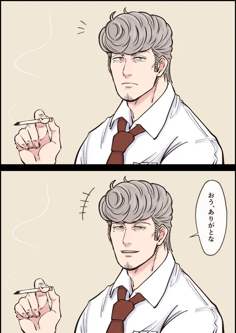 モブからの告白に、否定でも肯定でもない返事を返す⚖さん 