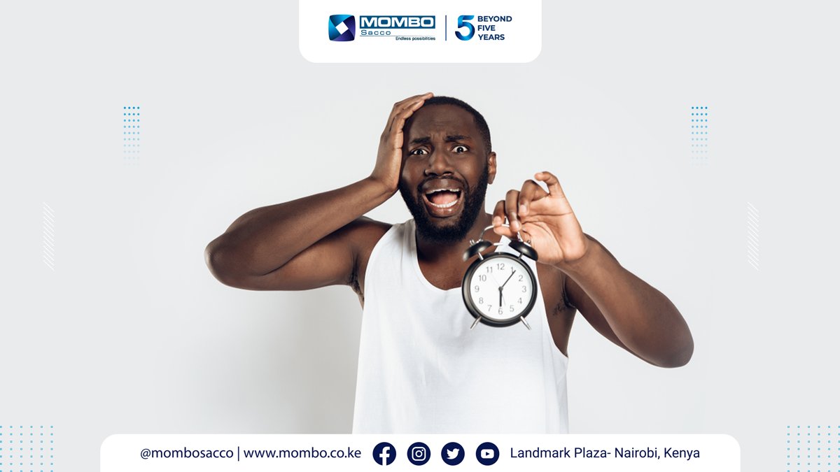 mombosacco's tweet photo. It's past 5:00pm, usisahau kuweka alarm ya kukuamsha kesho asubuhi 😂⏰
#mombosacco #happysubday #alarm https://t.co/2WB5jHtDoO