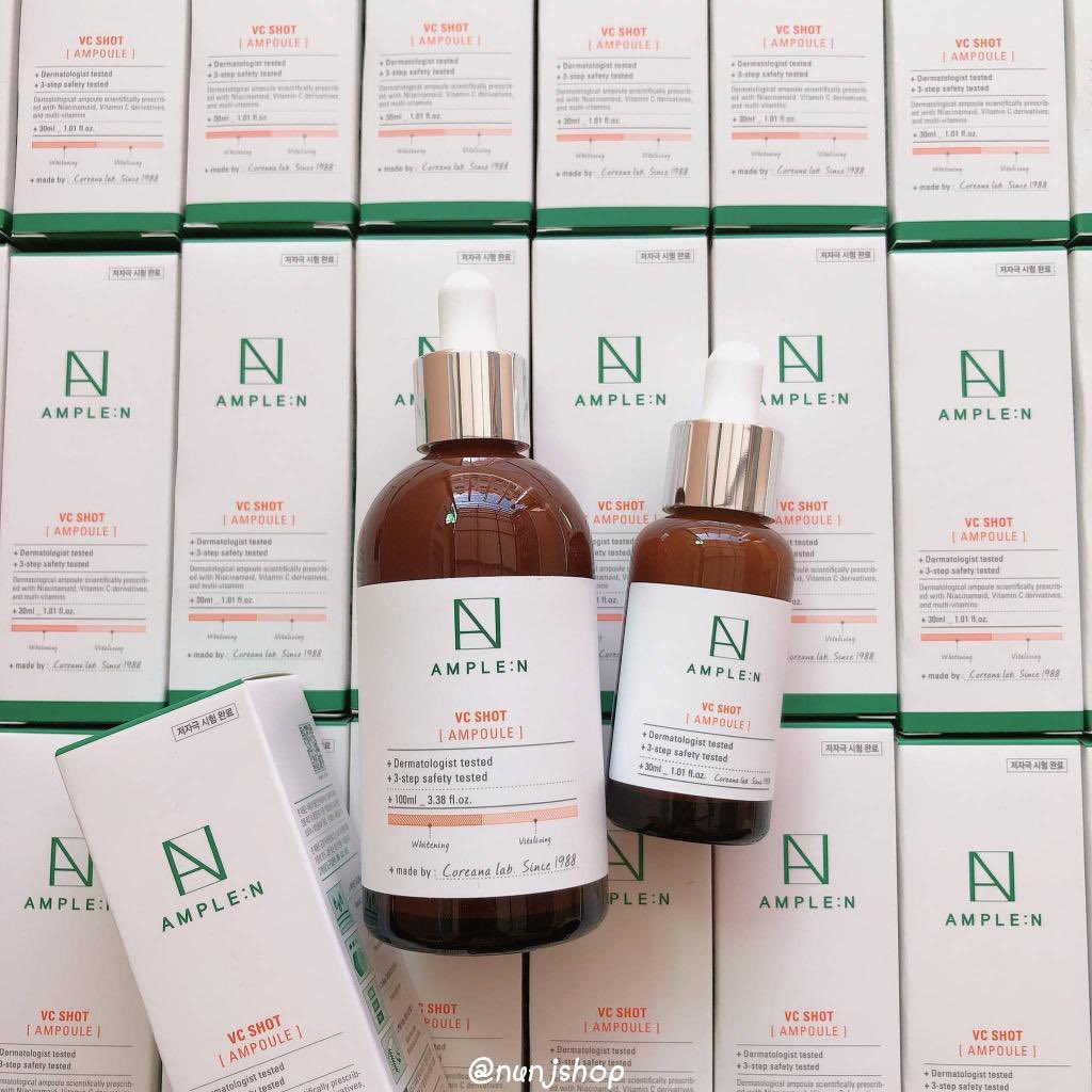numjshop's tweet photo. ꒰ #พร้อมส่ง ꒱
— ample:n peptide shot ปรับสีผิวให้สม่ำเสมอ เรียบเนียน รูขุมขนเล็กลง

🛒 250฿  30ml.
🛒 490฿  100ml.

— ample:n vc shot ผิวขาวกระจ่างใส ลดรอยแดงจากสิวและจุดด่างดำ

🛒 290฿  30ml.
🛒 490฿  100ml.

#สกินแคร์เกาหลี #สกินแคร์รักษาสิว #amplen https://t.co/etFyUyAs2U