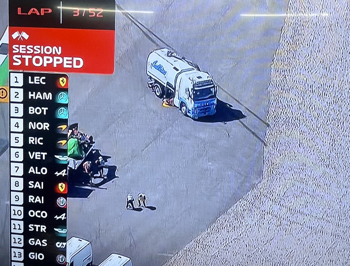 O5OGT's tweet image. Keeping the @Collins_Earth sweeper team busy this afternoon
at the #BritishGrandPrix  #silverstone