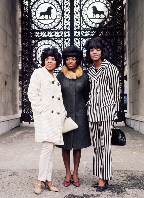 A very happy 80th birthday to Martha Reeves. Martha and the Vandellas, London, 1966. 
