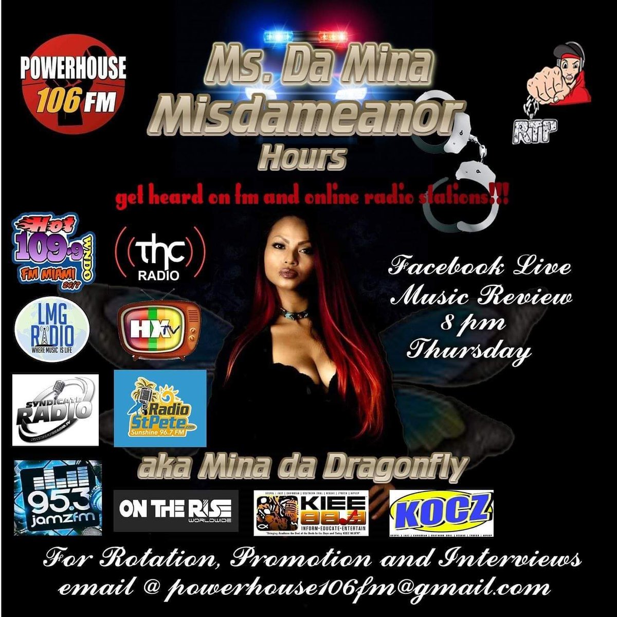 NNMP_TheHitList's tweet photo. I don't owe anybody anything to mask myself and my misery don't like company.✨ haha 😜
But I'm back &amp; setting up to make a lot of noise 😘  Happy Sunday my lovelies 😉 TAP IN! TAP IN!
#TheComeback #levelup #Misdameanor #MINA #msdragonfly @FmPowerhouse 🙏👣👣 https://t.co/pvIkXpRmb2