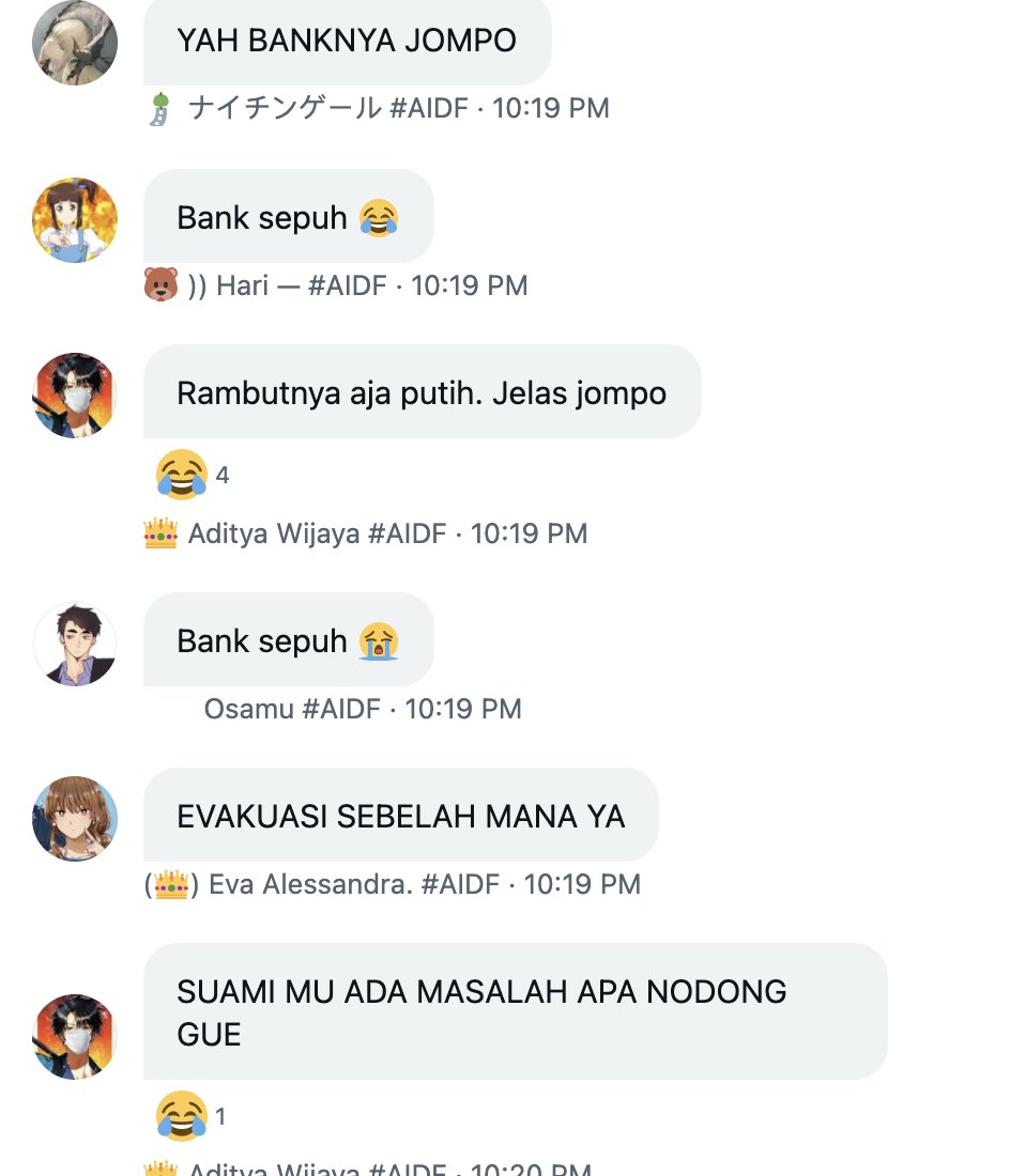 &amp;&amp;. 

Saya nggak mau ketawa sendiri