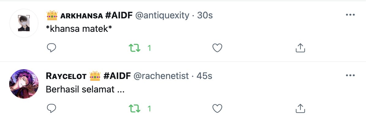 &amp;&amp;.

Dua jenis ending