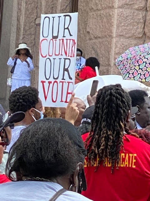 jwaller75254's tweet photo. Help us in Texas! Rally with us! Get in good trouble! https://t.co/sOLPdk6AdY