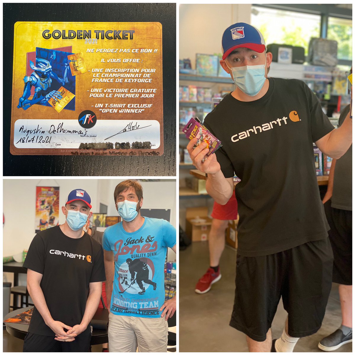 #openAFK #keyforge victoire de Isfet contre Zeof merci <a href="/AutourDesJeux/">Autour Des Jeux</a> pour l’accueil !! @asmodee_digitFR @Asmodee_fr