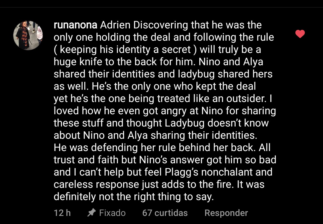 Ladynoirroses's tweet photo. #MLBS4Spoilers 
Guys ok I'm literally speechless. They spilled the tea and I agree with everything.
Again, we're not blaming or hating marinette. It's just undeniable that she's making a huge mistake with this miscommunication. https://t.co/3ybzwIUXL1