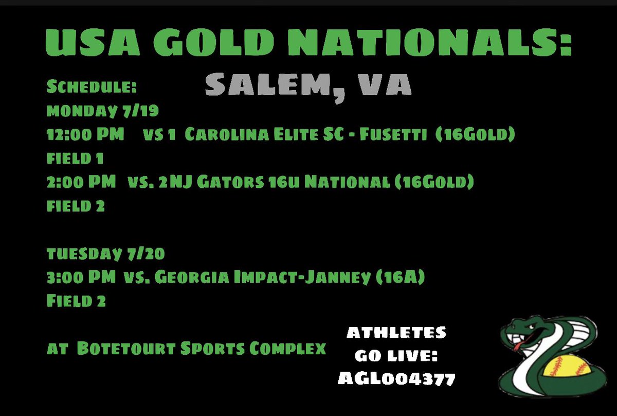 Check us out this weekend at nationals in Salem, Va ! Schedule’s below ! <a href="/Delaware_SB/">Delaware Softball</a> <a href="/WilmUSoftball/">WilmU Softball</a> <a href="/VUSoftball/">Villanova Softball</a> <a href="/hawk_sighting/">Saint Joseph's Softball Recruiting</a> <a href="/HofstraSoftball/">Hofstra Softball</a> <a href="/MasonSoftball/">George Mason Softball</a>