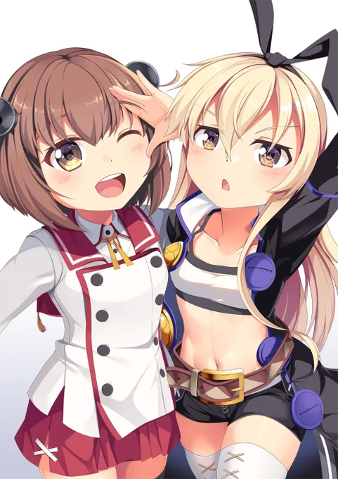 また艦これコスプレを描くのが恋しい ww

#艦これ  #島風進水日 #艦隊これくしょん 