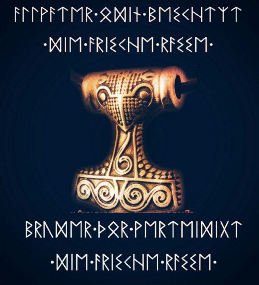 Discuss .....
#Mjolnir
#Thor
#Runes
#vikingrunsthroughmyblood
#vikings
#vikingseverywhere
#vikinghood
#vikinglife
#vikingspirit https://t.co/OnCp5wKQUM