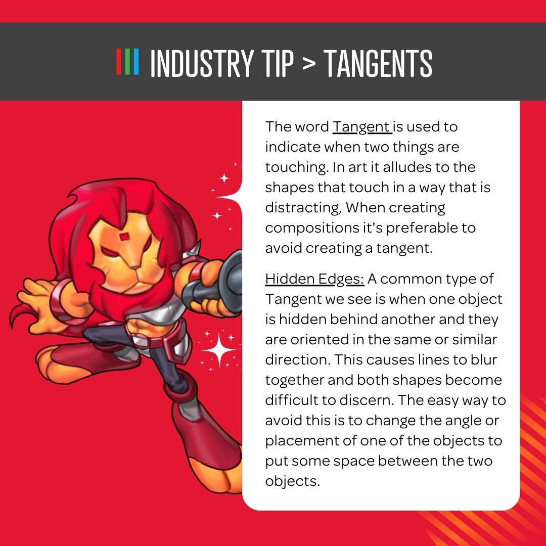 We're coming at you with another helpful Tip, this week's subject: Tangents! 
#artisttips #arttip #photoshop #conceptart #design #visualeffects #art #coach #coaching #digitalartcareer #artcommunity #chicago #chicagoartist #chicagoart #chicagogram #digitalartwork