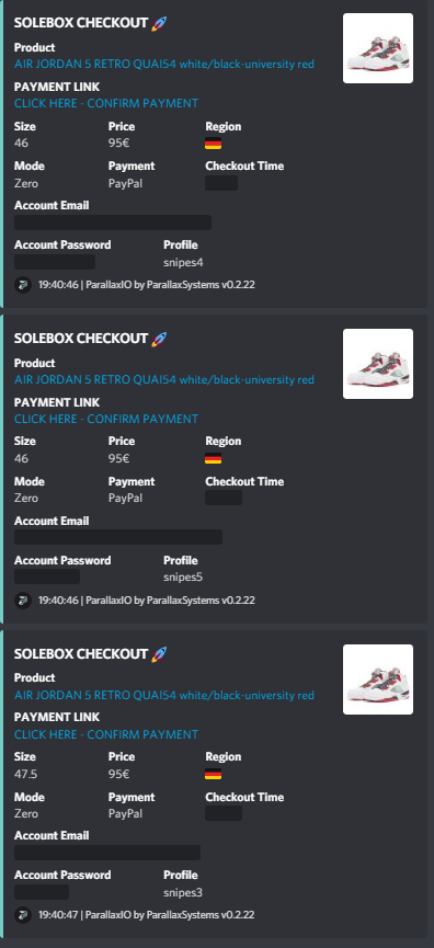 lukaa_22's tweet image. Last week restocks with @Parallax_AIO
@ParallaxSuccess @pxCaptcha 🙃