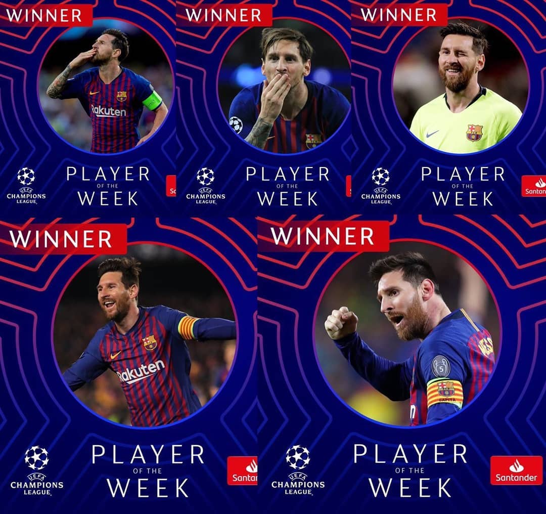 🌠 #UCL Squad of the Season 2018/19 - UEFA Champions League