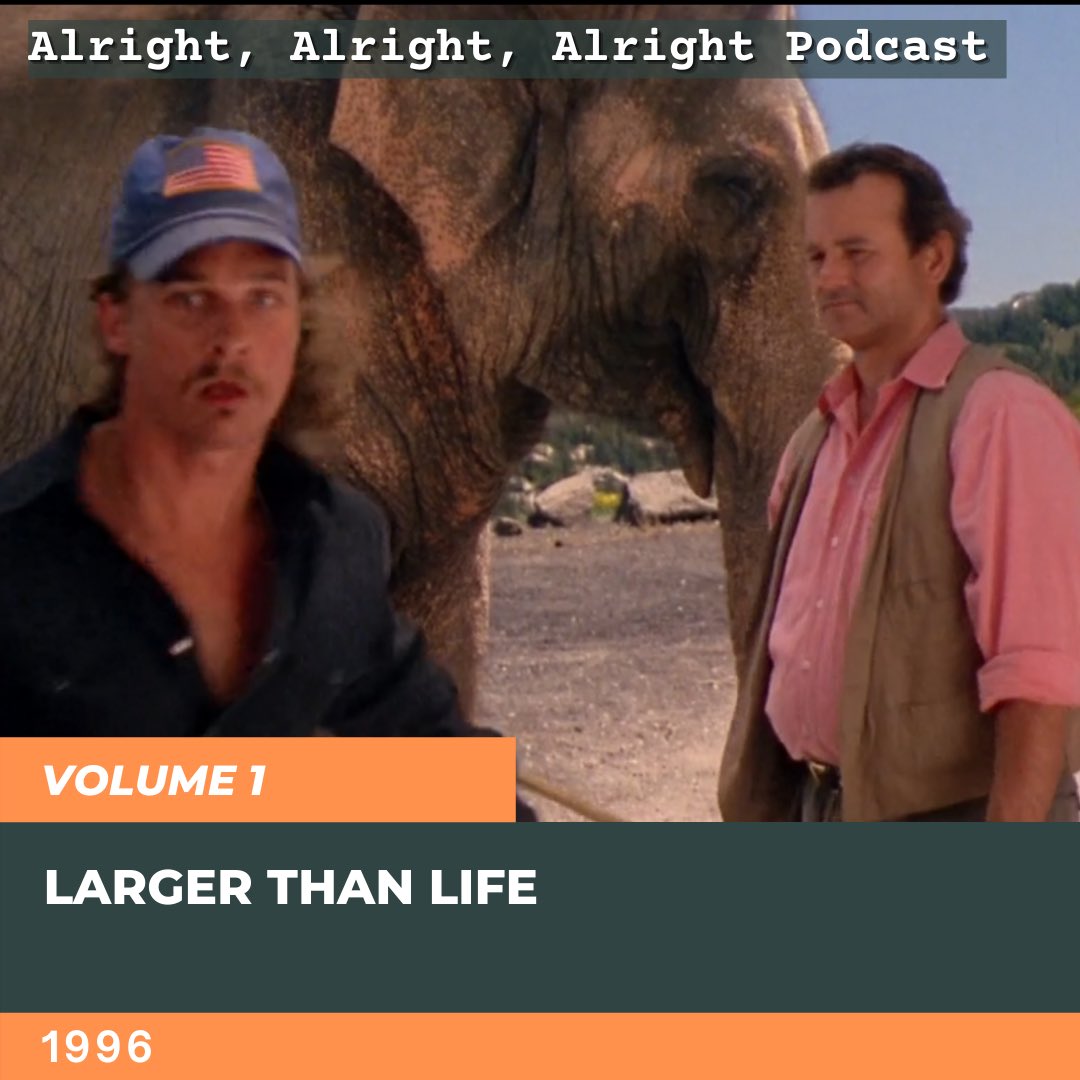 AlrightCast's tweet image. 🚨NEW EPISODE🚨

Our discussion about Larger Than Life is live! 

In addition to the film, we chat with Todd Montgomery, Operations &amp;amp; Outreach Manager at @ElephantsTN. He serves up a crash course on these incredible animals!

Click the link in our bio to listen 🐘