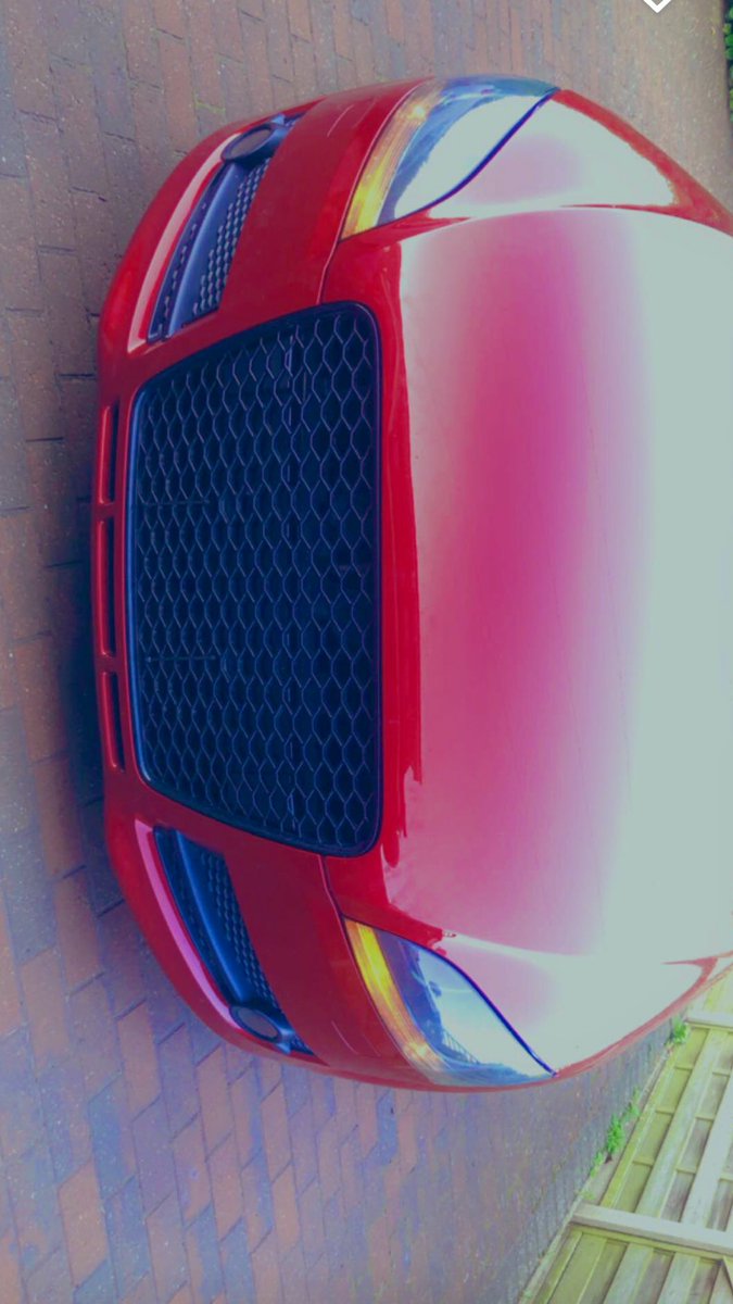 debbschanz's tweet photo. Well heโs off!! Knew the MODS would start soon. And I think Thyr sweet ๐๐โค๏ธ#audiTT #customexhaust #newgrid #wrapnext https://t.co/9Kbw1TYY0t