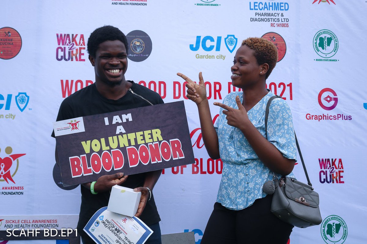 SickleCellAF_Ph's tweet photo. From those who campaign online to those who came as first time blood donor volunteers - we are excited to have you work towards the success of our Blood Drive Project.
_

Thank you for your impact!

#Heroes #SCAHF https://t.co/QTJbxG5fsw