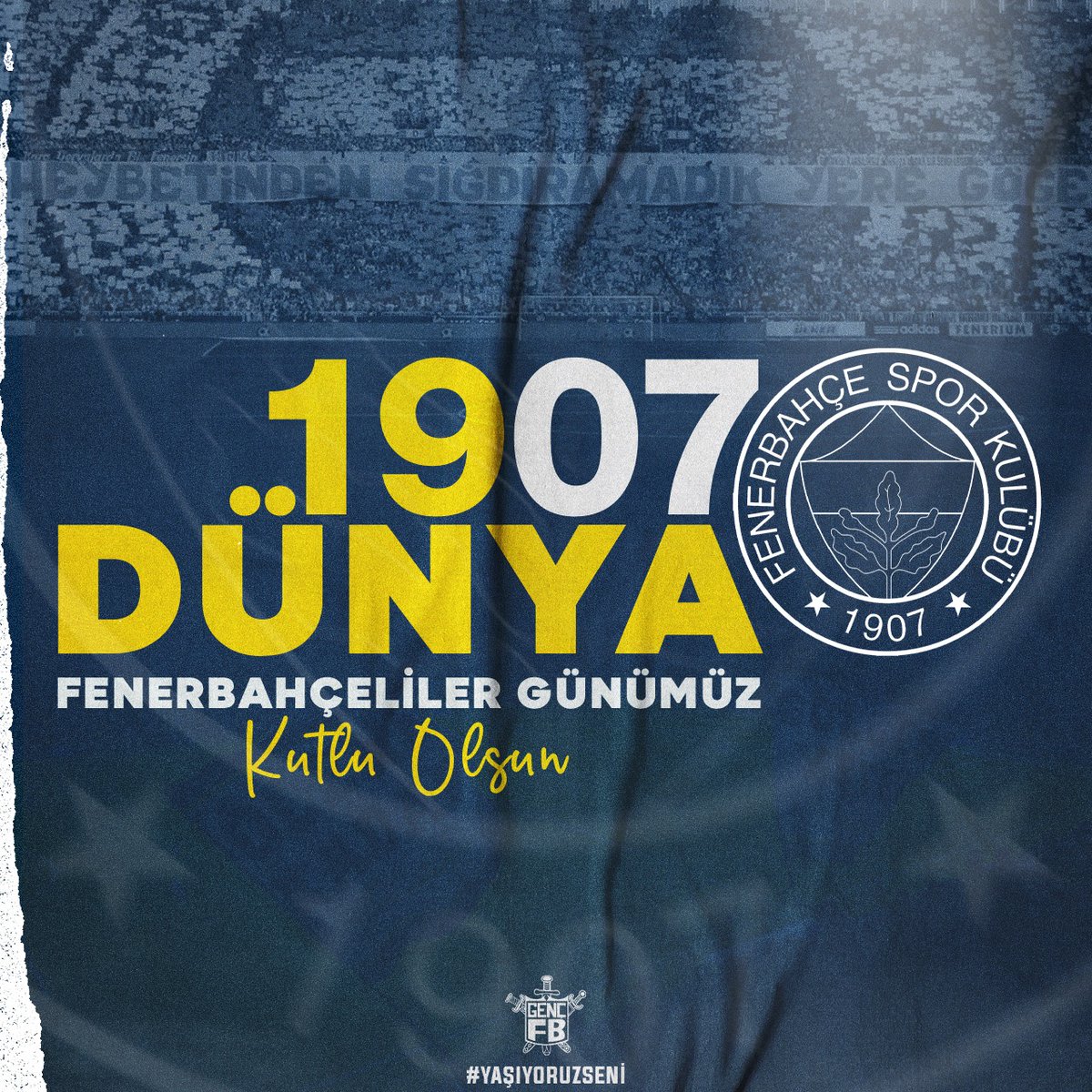 Bizler sadece bir ismin parçalarıyız, Büyük ve şanlı Fenerbahçe...

19.07 Dünya Fenerbahçeliler Günümüz kutlu olsun! #DünyaFenerbahçelilerGünü