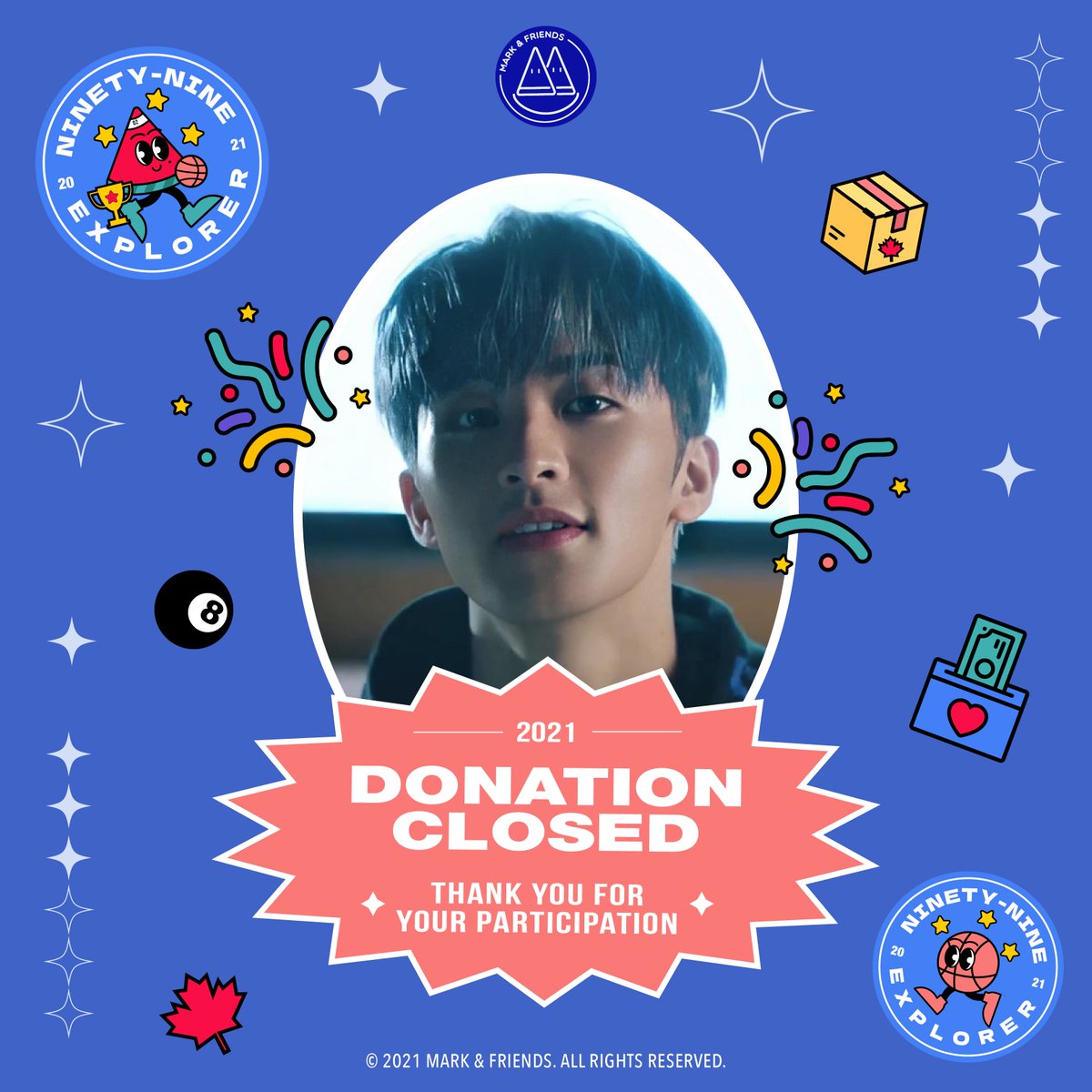 Mark_n_friends's tweet photo. DONATION CLOSED!
Thank you for your participation, friends! Stay tuned to our social media for more updates. Stay safe always💙✨
#99Explorer #MarkAndFriends #MARKLEE #MARK #마크 #マーク #NCT #NCTDREAM #NCT127 #SUPERM https://t.co/Grh6spgyZd