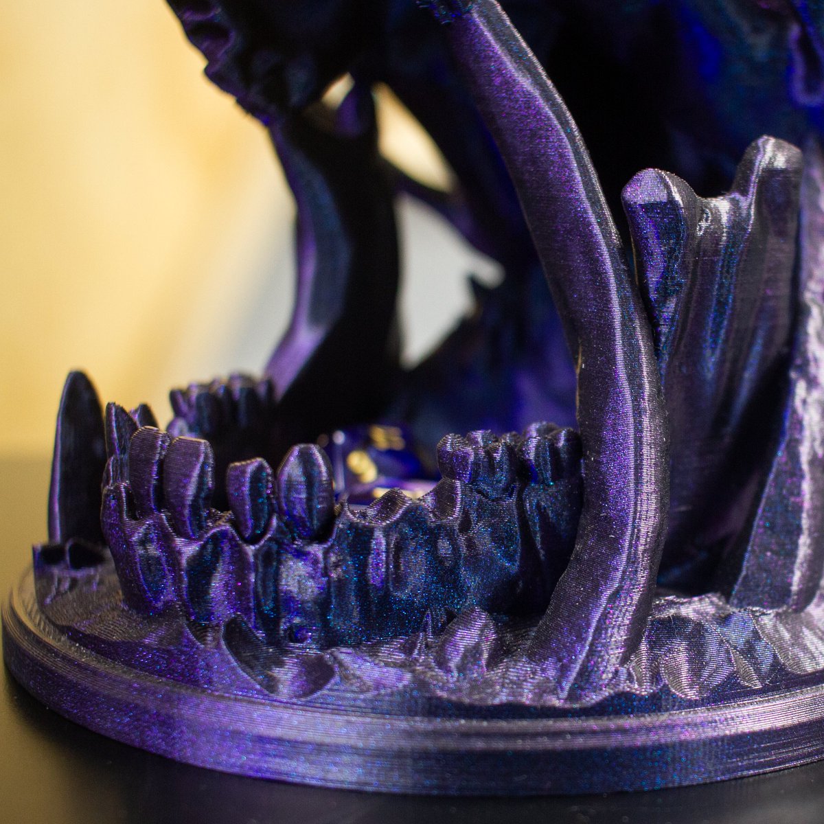 MatterHackers's tweet photo. With amazing colors &amp; textures, flexible &amp; ASA #filament, Fillamentum creates some of the most eye-catching colors around. This Desert's Kiss Dice Tower model by Ars Moriendi3D was printed in their Wizard's Voodoo. Get your hands on some Fillamentum here:
https://t.co/1S5qe9XWRe https://t.co/11btdEiPxi