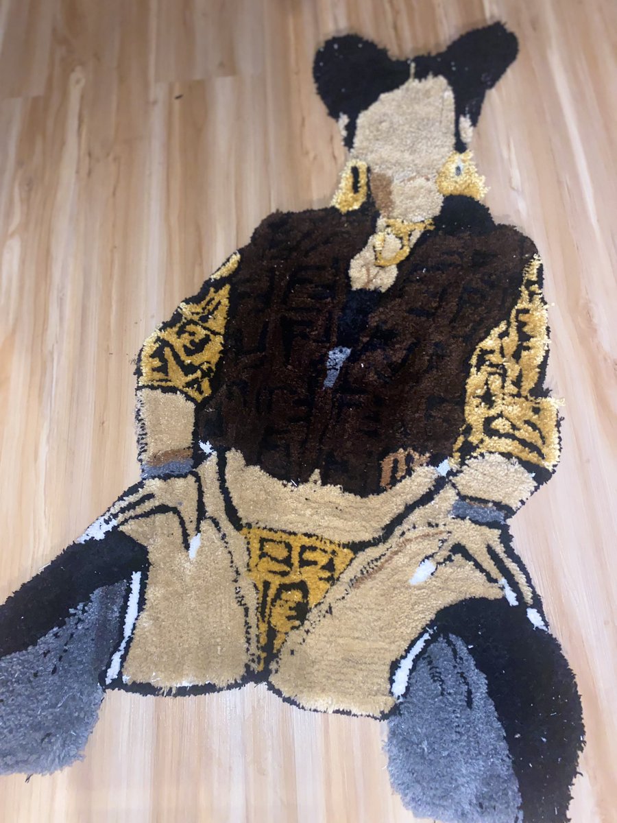 nowthatsjuicyy's tweet photo. Hey y’all, I make rugs 🥰 https://t.co/ULyis4Zxvu