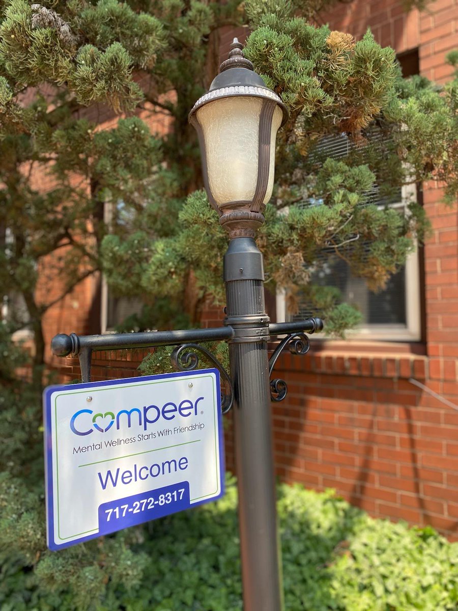 CompeerLeb's tweet image. We recently put up new signs outside our office showcasing our brand-new logo!