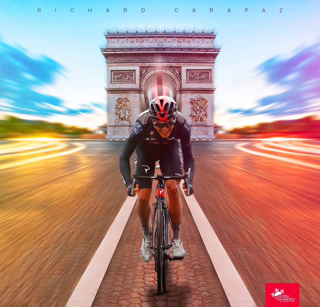felimateo1's tweet photo. ¡DE CARCHI PARA EL MUNDO! 🇪🇨

@RichardCarapazM completa el triplete de podios.

Giro d'Italia (2019)
2do en La Vuelta (2020)
3ero en el Tour de Francia (2021)

"RICHIE" 🚴🚂
#ecuador #ciclismo #TourdeFrance https://t.co/vxJTKZJgon