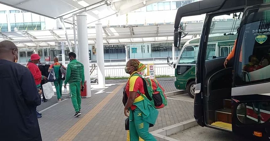 camnosc's tweet photo. #Tokyo2020
#CameroonToTokyo
Bye Bye #HitaCity!!!
Bientôt les vraies débats commencent. CAP SUR TOKYO, Village des Jeux
#EnsembleJusquaLaDerniereMinute https://t.co/STGcMeO8pN
