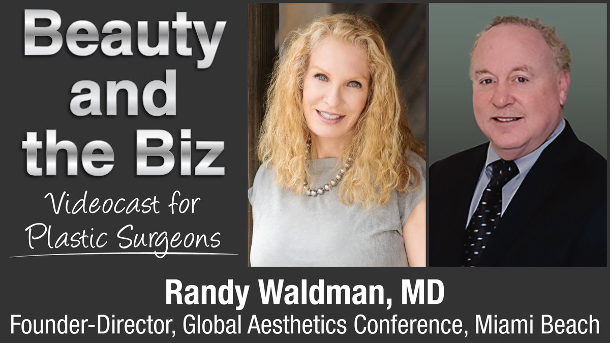 catherinemaley's tweet photo. WATCH my interview with Randy Waldman, MD the Founder and Director of the Global Aesthetics Conference!

✅The great surge of post-COVID patients. Will it last?
✅How to prepare for the ups and downs of this industry?
✅and MORE!

➡️https://t.co/mhl9pcmh5k https://t.co/g1vbBq5mQY