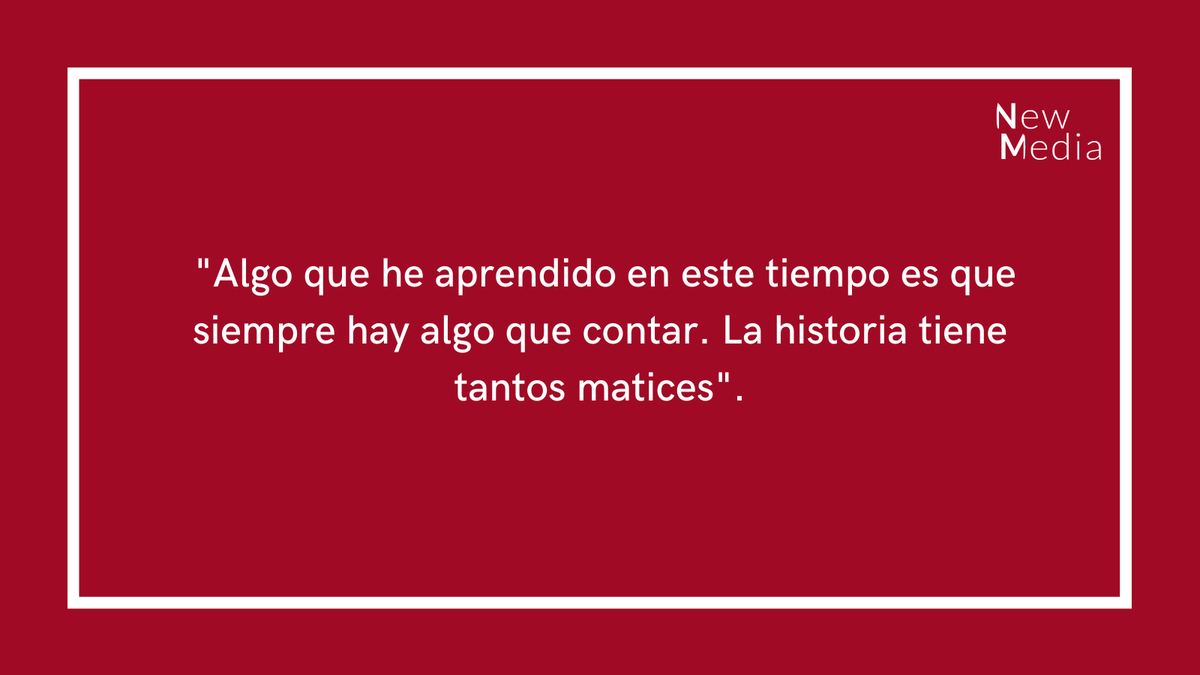 NewMediaTFM's tweet photo. [ENTREVISTA] El responsable de La Biblioteca de Merlín, canal cultural de #Youtube, nos cuenta su experiencia en esta plataforma. Además, nos brinda sus alcances sobre el #periodismo en la era #digital. 

Por Erick Gamarra✍️
La entrevista completa en: https://t.co/gQymjBkvgL https://t.co/fZeSfzkRra