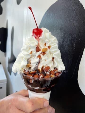 WhippyDip1's tweet photo. We are out of sharks for shark week! Thanks for making it a great week. 🦈 Come enjoy a Special “Sunday” loaded with whip cream and a cherry!! https://t.co/yse2qvDp8y